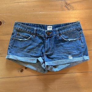 ASOS denim shorts